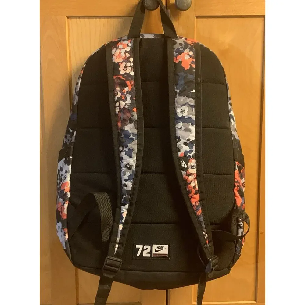 NIke 72 Floral Backback All Access Laptop Sleeve and Multi Storage Compartments